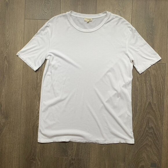 Aritzia Wilfred Free T-Shirt tee Short Sleeve Crewneck relaxed Cotton White XXS - Picture 4 of 16